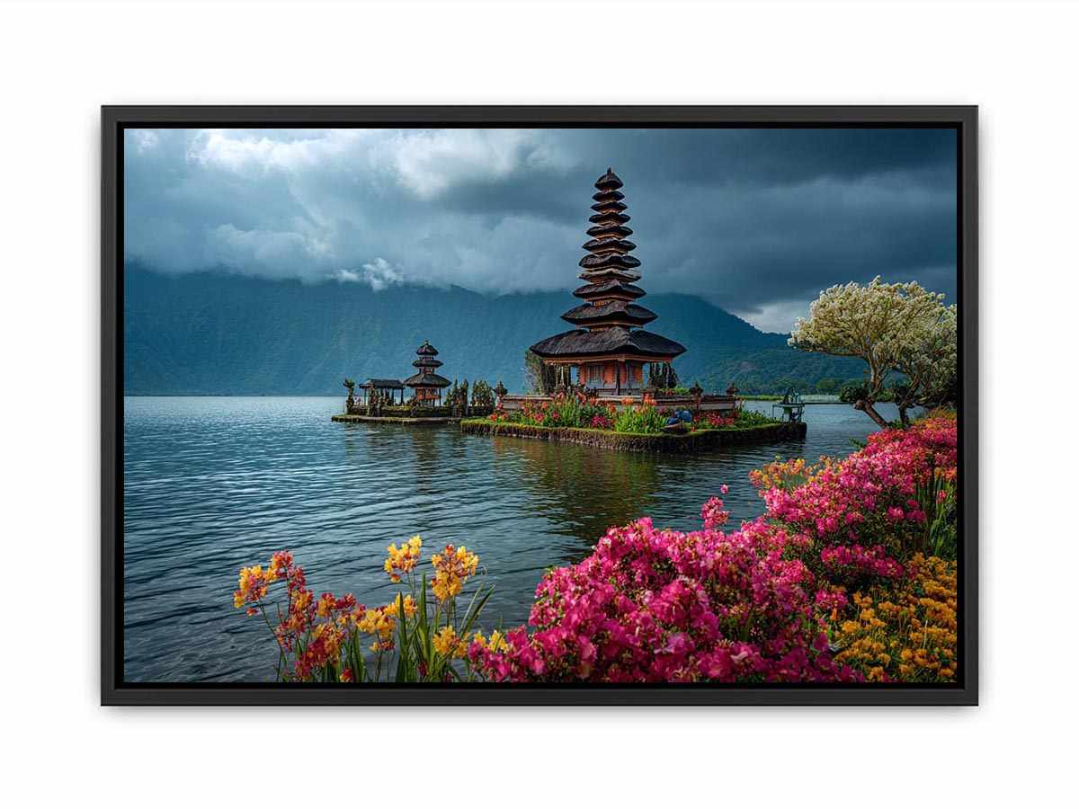 Bali Temple Canvas Art Painting