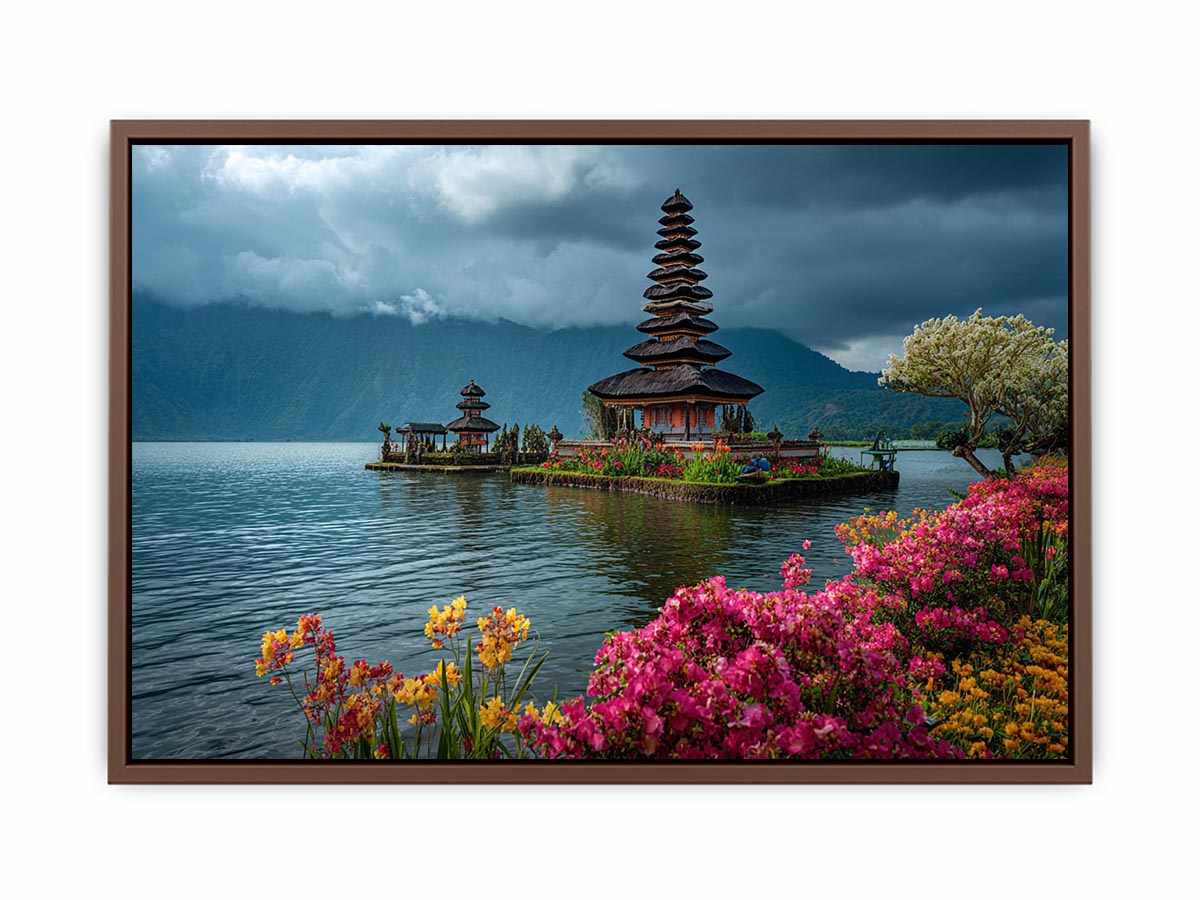 Bali Temple Canvas Art Painting