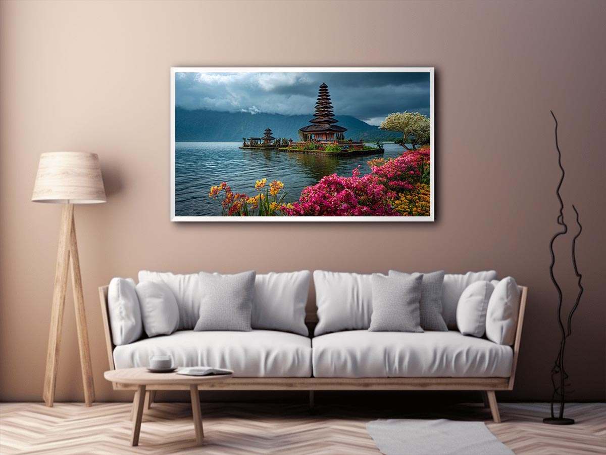 Bali Temple Canvas Art Painting