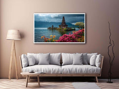 Bali Temple Canvas Art Painting