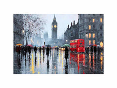 Big Ben London Canvas Art Painting