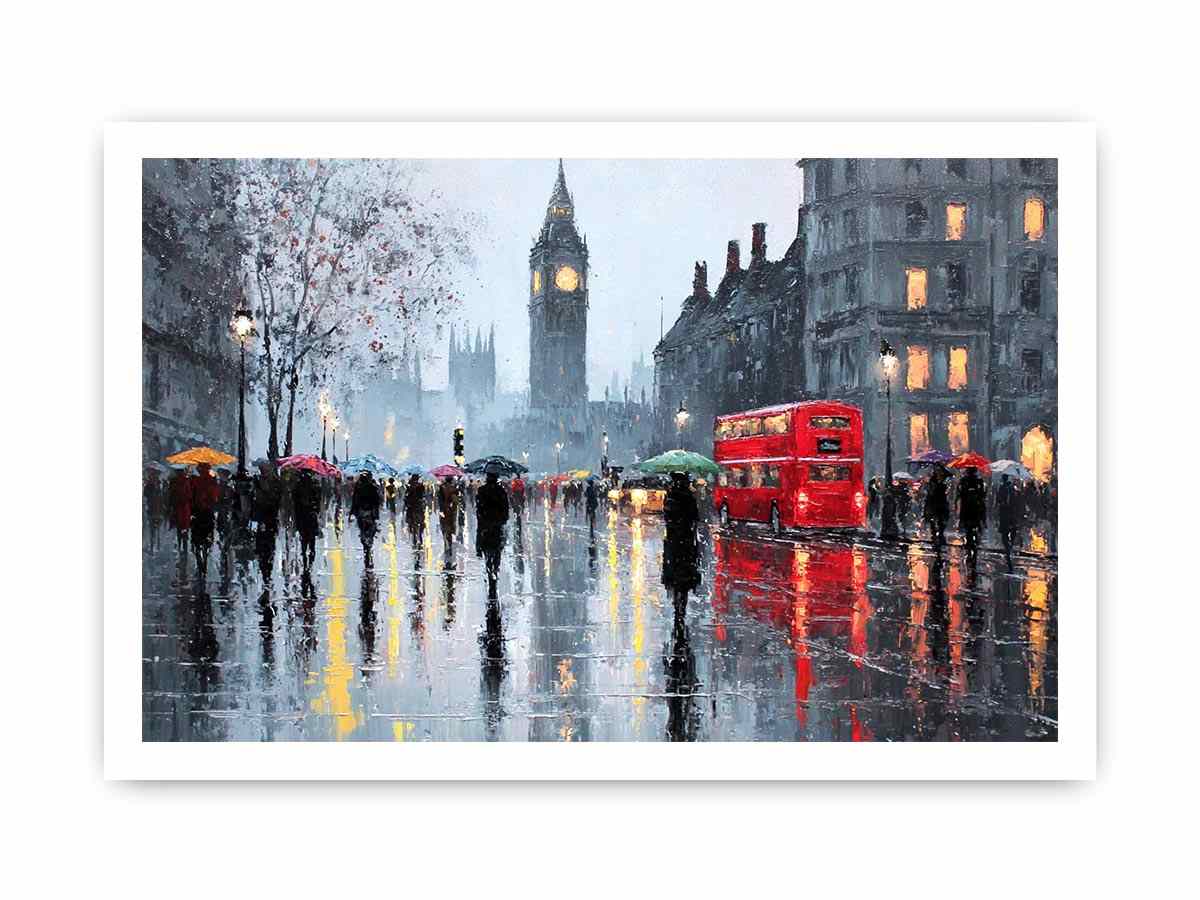 Big Ben London Canvas Art Painting  Painting