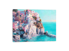 Amalfi Coast Serenity Canvas Art Painting