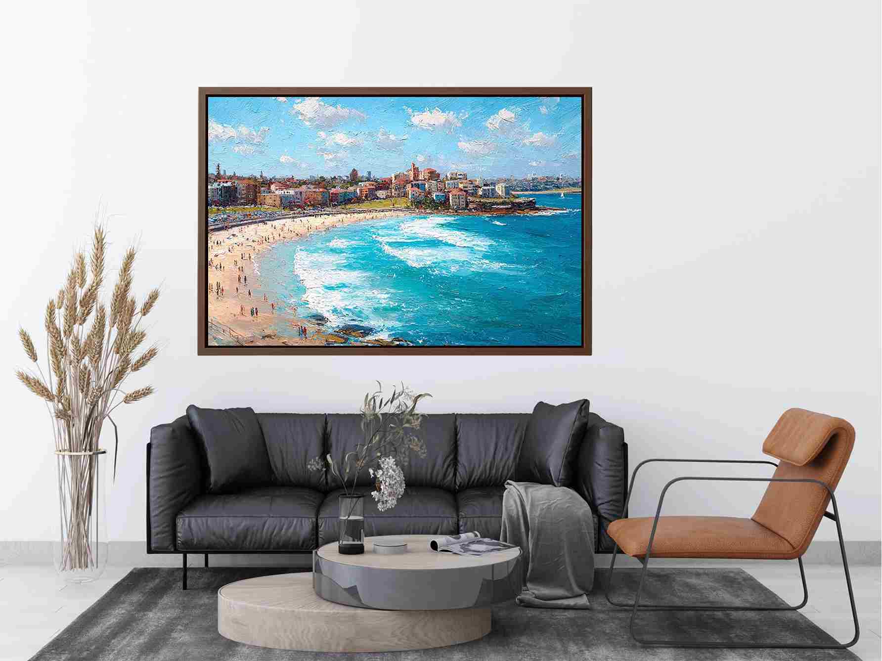 Bondi beach Canvas Art Painting