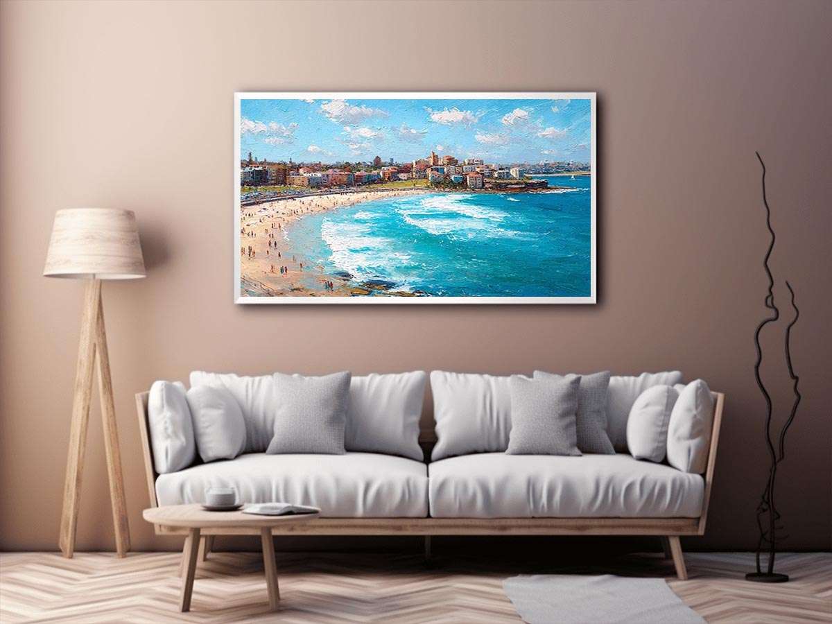 Bondi beach Canvas Art Painting