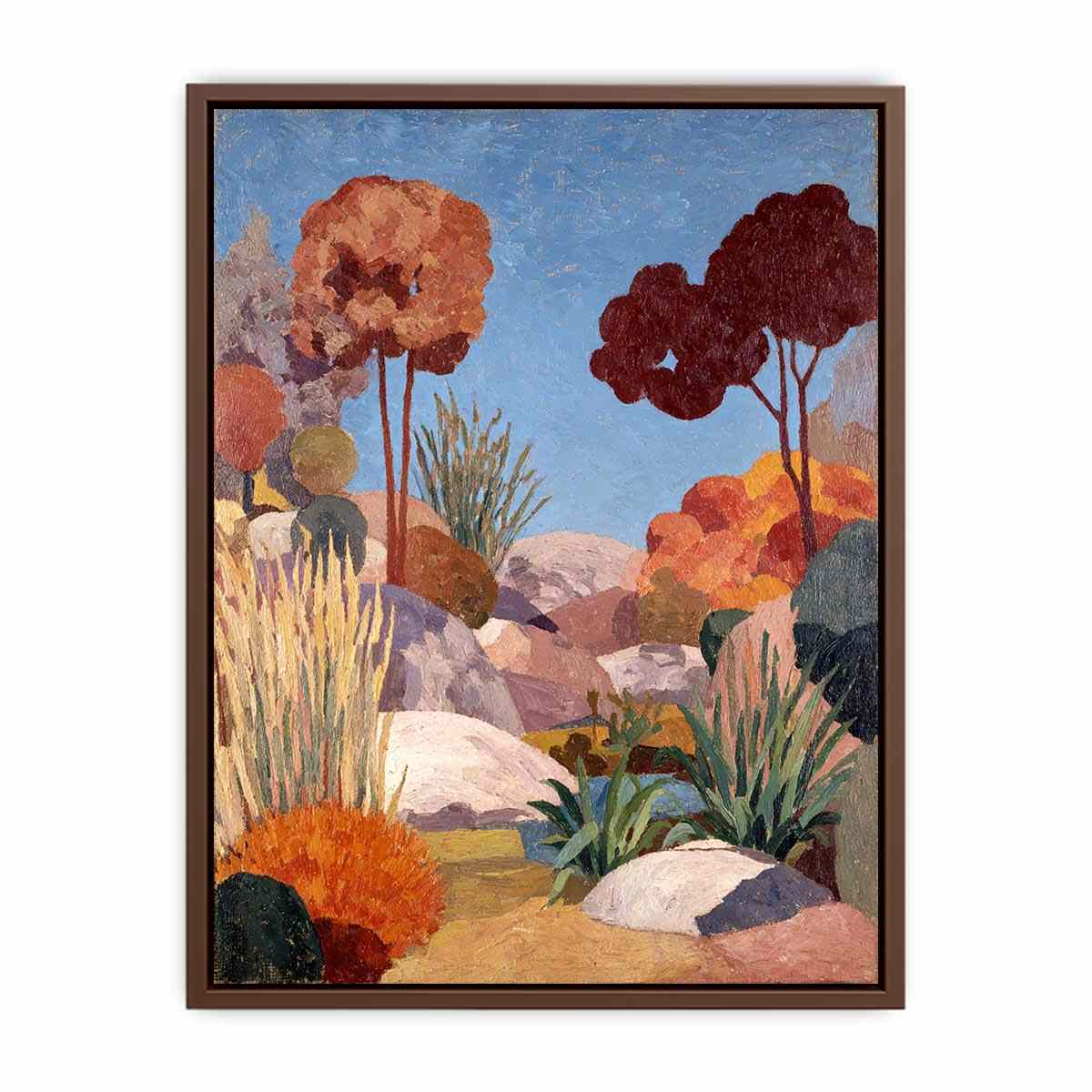 Aussie Garden Canvas Art Painting