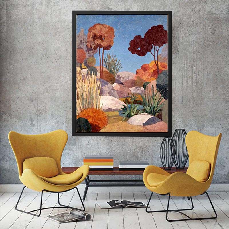 Aussie Garden Canvas Art Painting