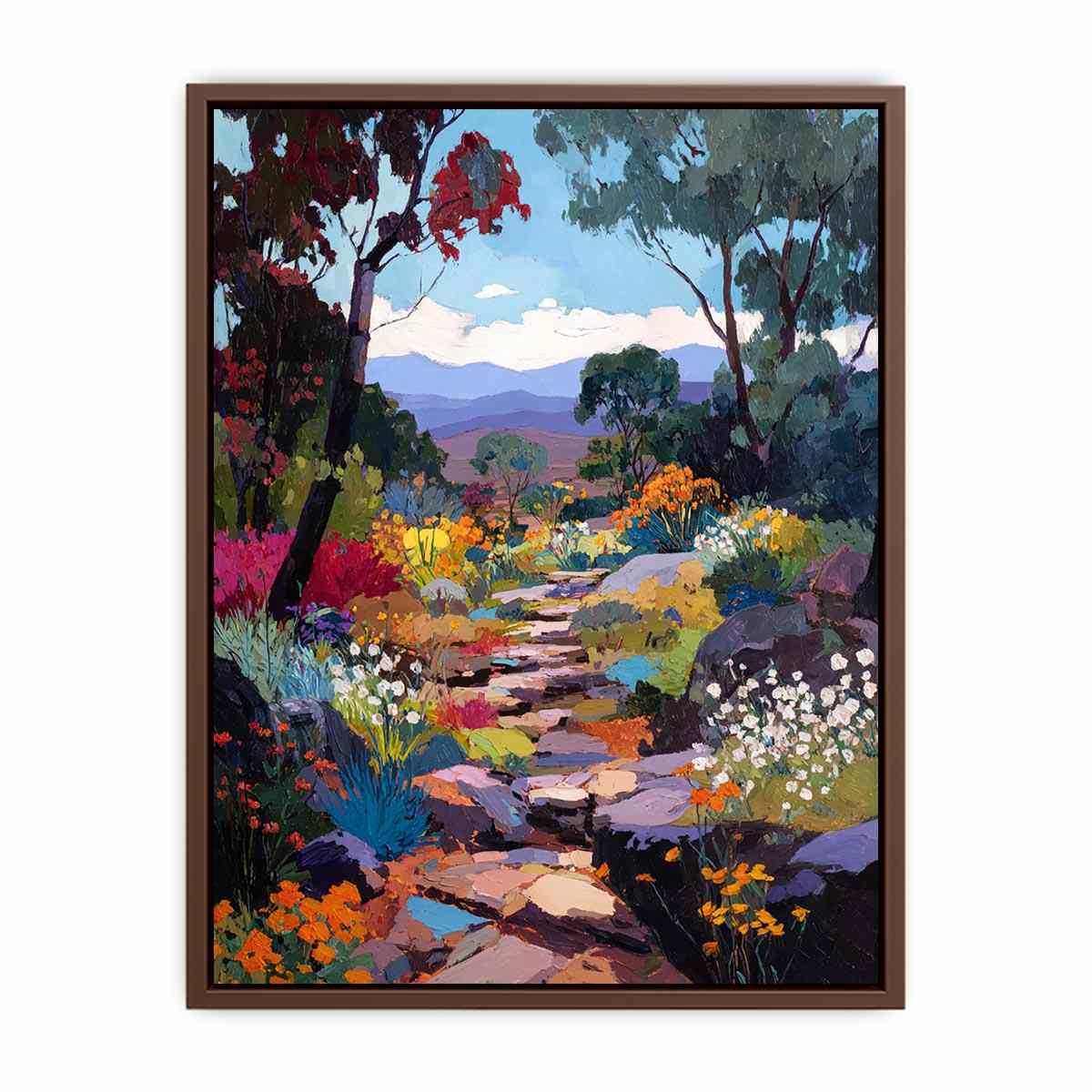 Australian Garden Canvas Art Painting