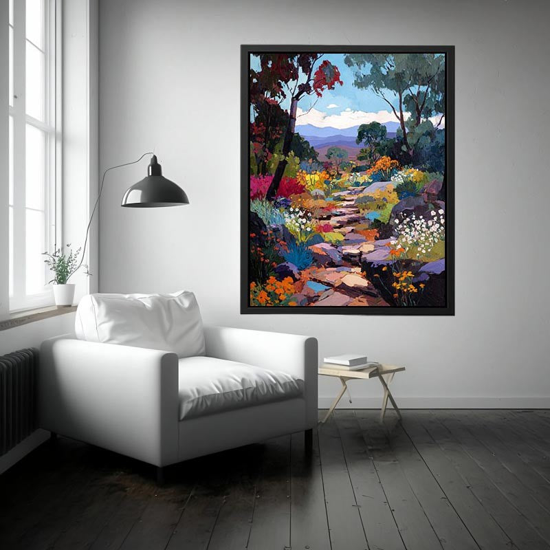 Australian Garden Canvas Art Painting