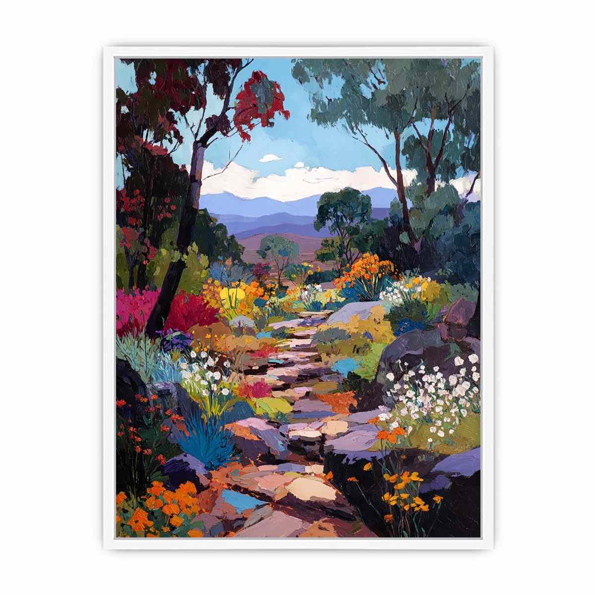 Australian Garden Canvas Art Painting