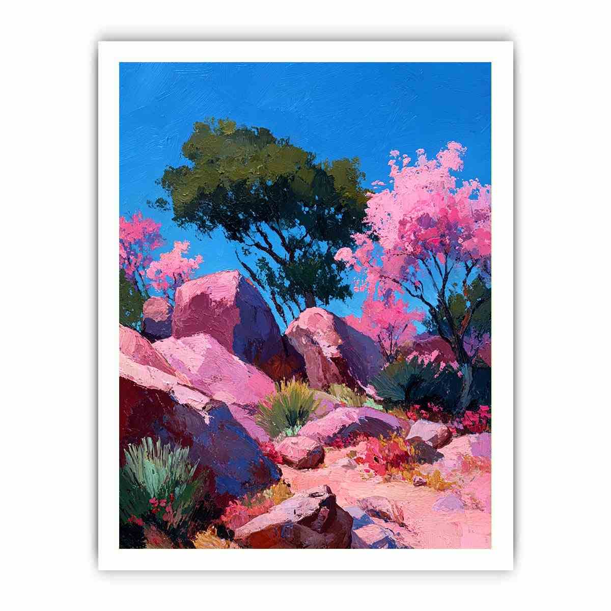 Arizona Desert Canvas Art Painting  Painting