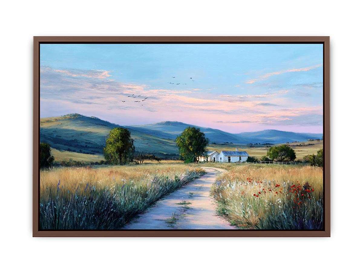Australian Country landscape Canvas Art Painting