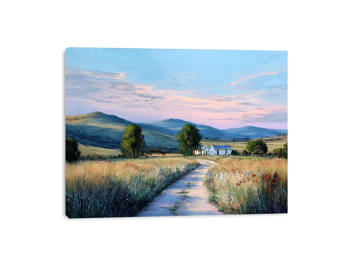 Australian Country landscape Canvas Art Painting