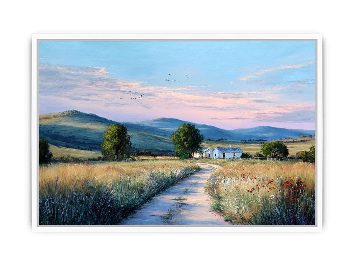 Australian Country landscape Canvas Art Painting