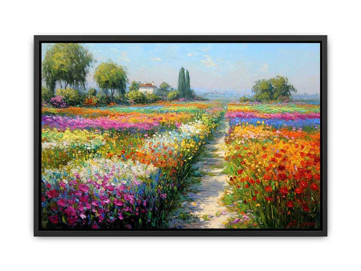 Backpath Canvas Art Painting