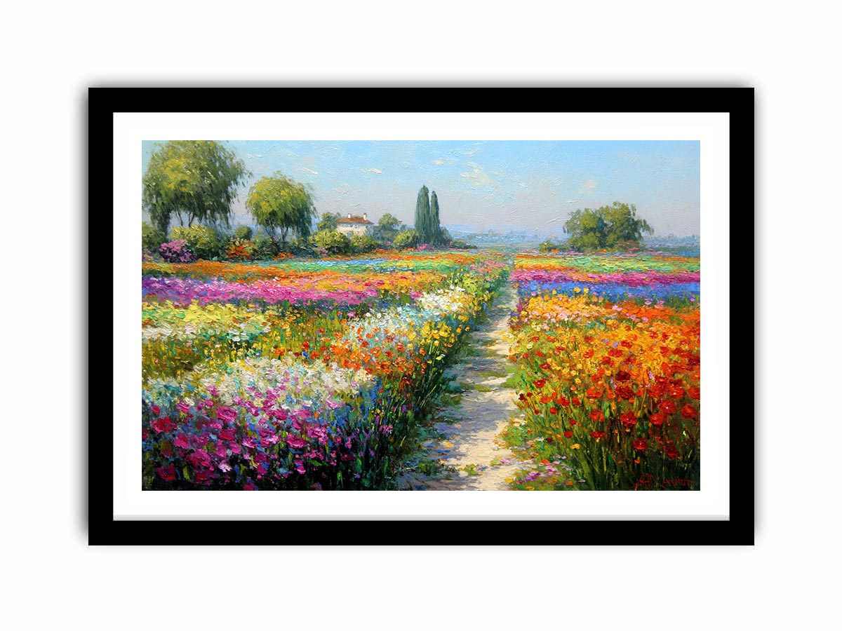 Backpath Canvas Art Painting   canvas print