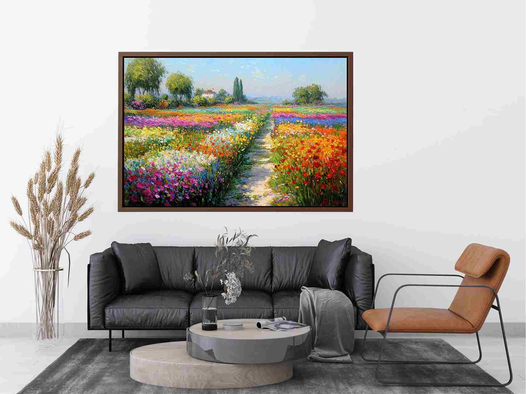 Backpath Canvas Art Painting