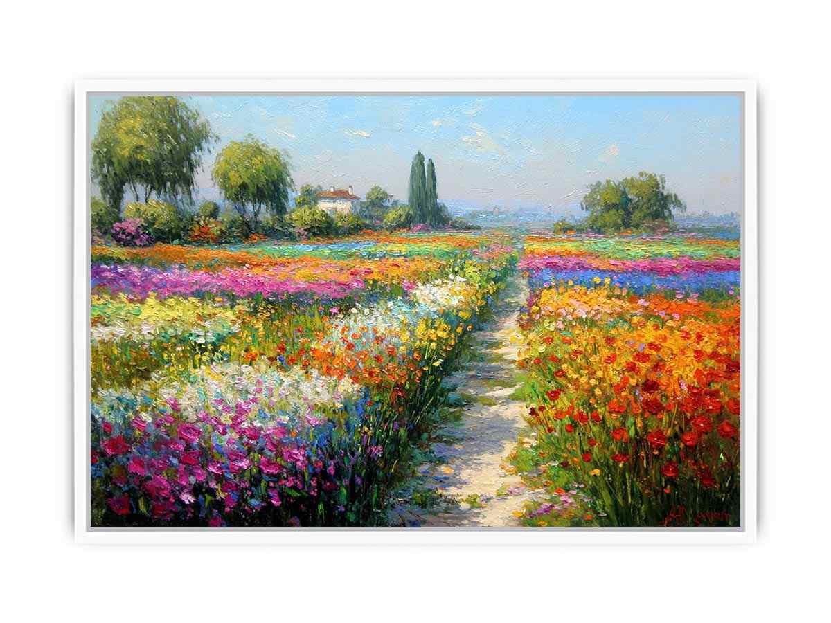 Backpath Canvas Art Painting