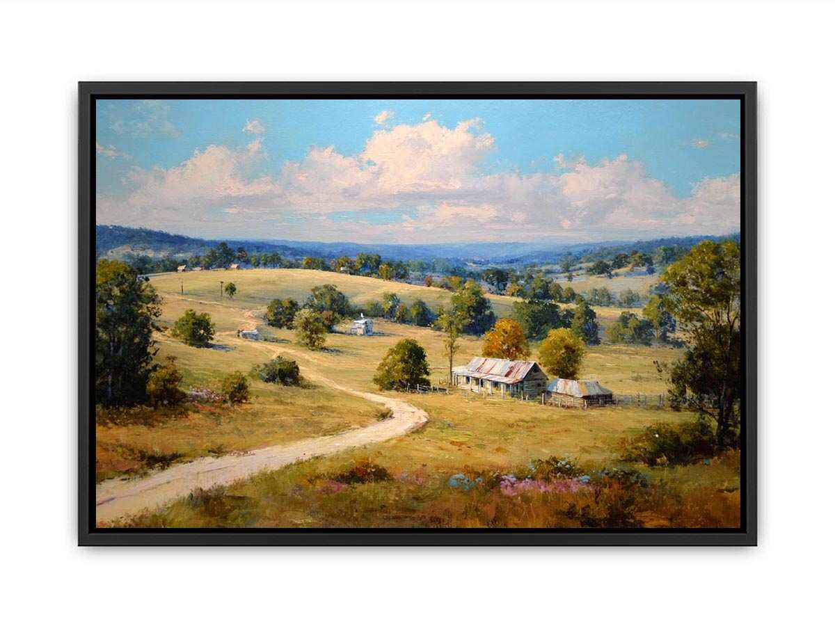 Aussie Country landscape Canvas Art Painting