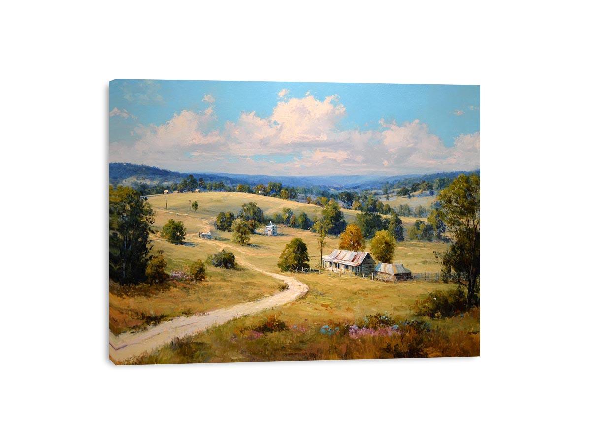 Aussie Country landscape Canvas Art Painting