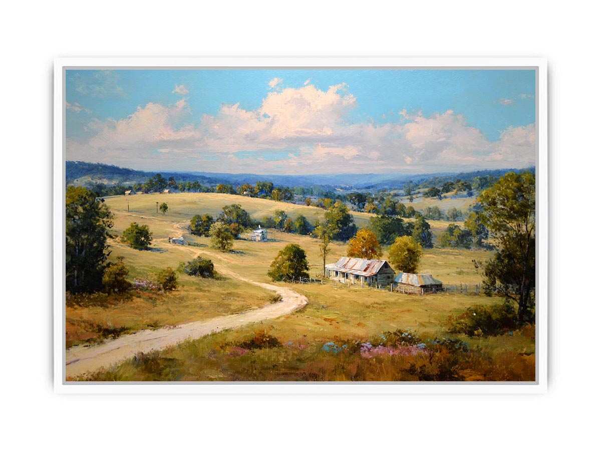 Aussie Country landscape Canvas Art Painting