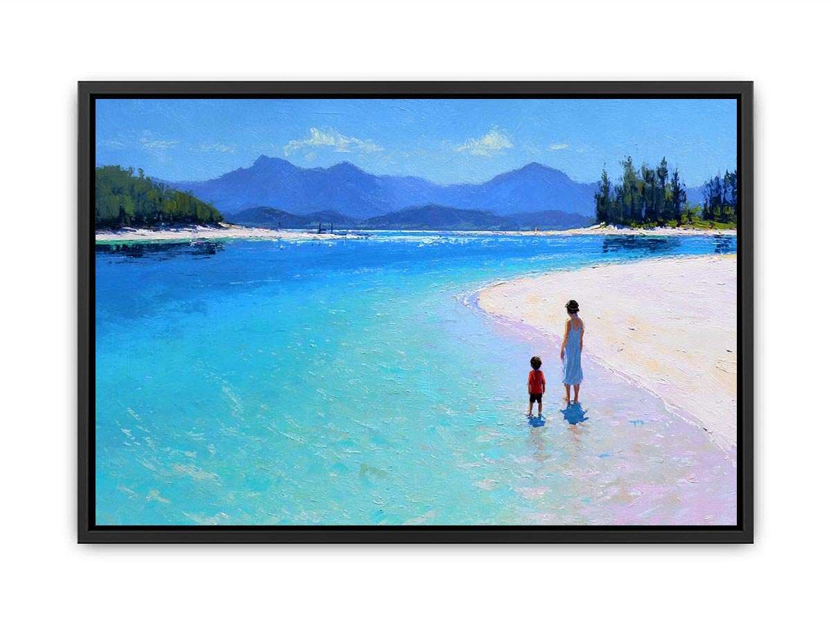 hayman beach Canvas Art Painting