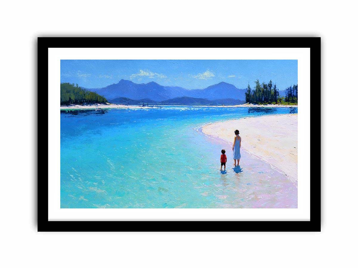 hayman beach Canvas Art Painting   canvas print