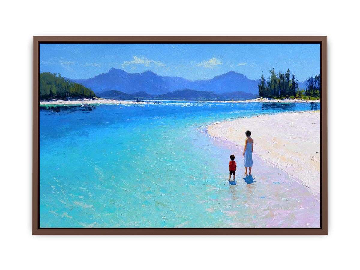 hayman beach Canvas Art Painting