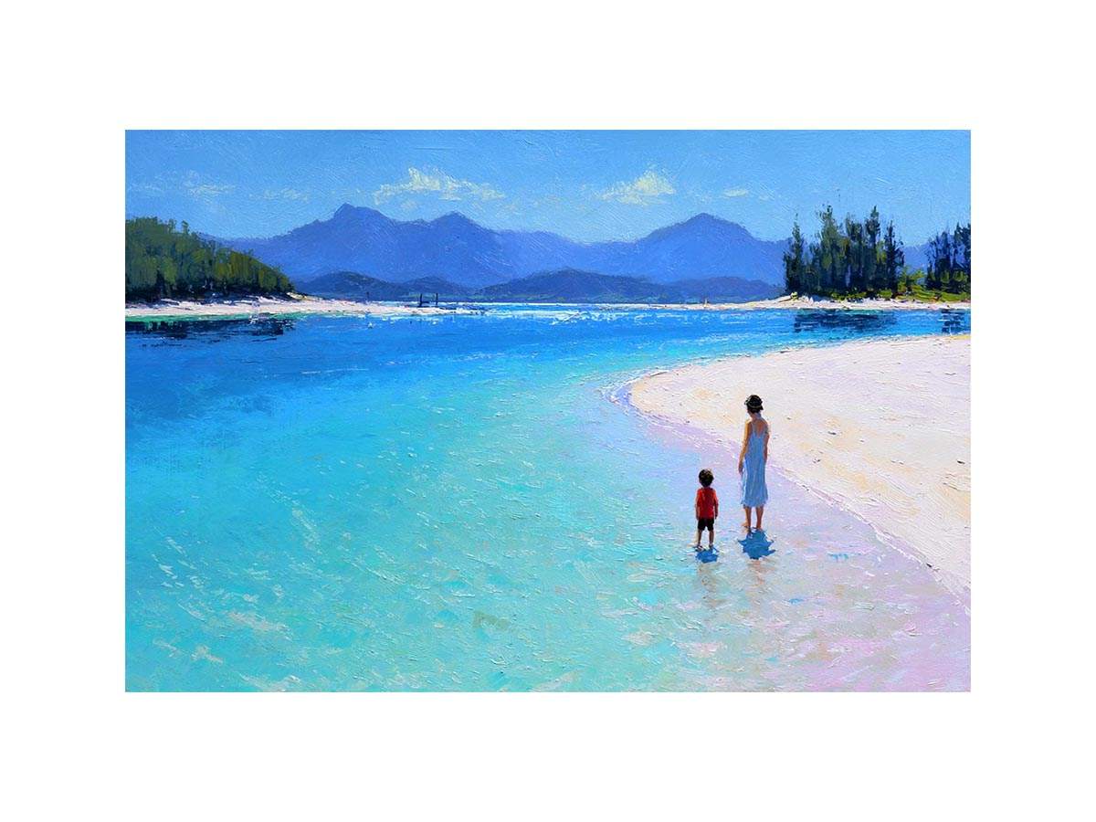 hayman beach Canvas Art Painting