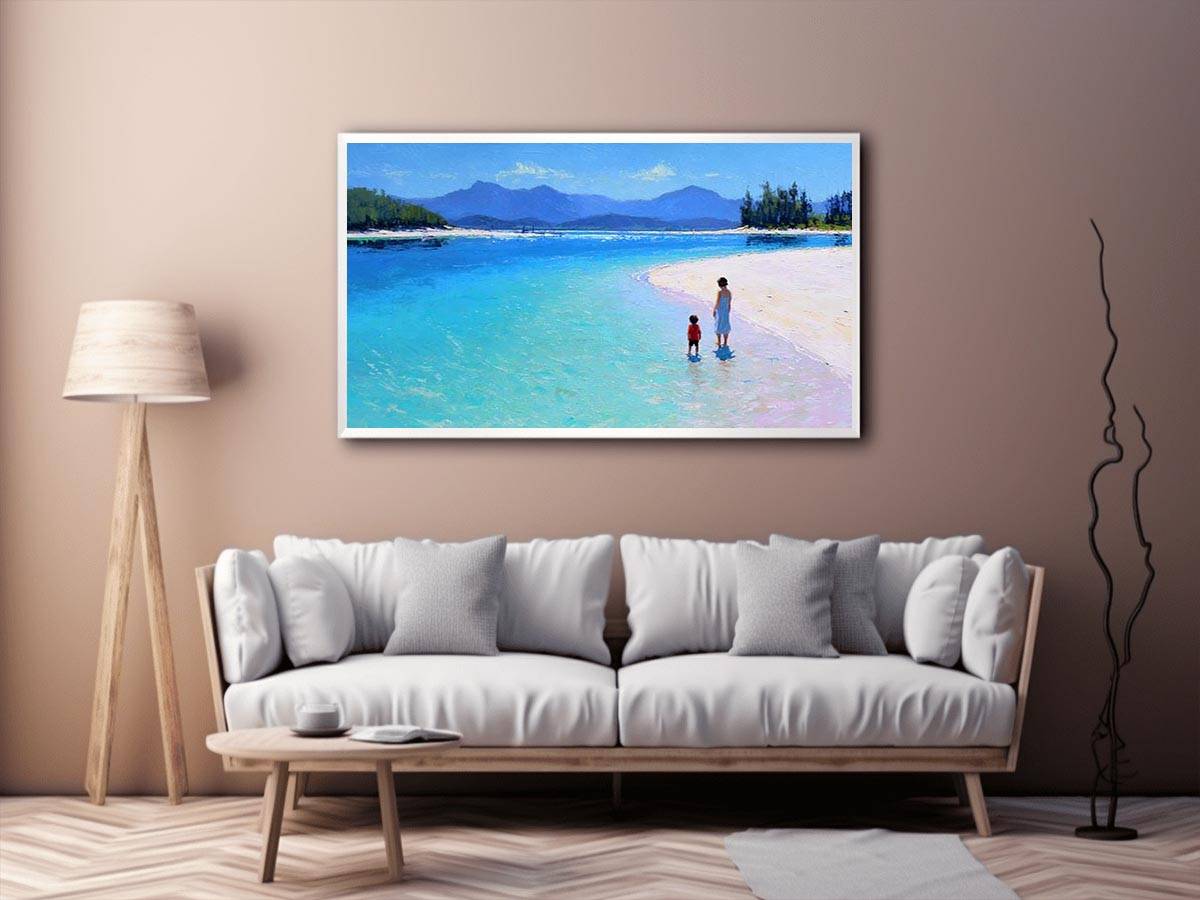 hayman beach Canvas Art Painting