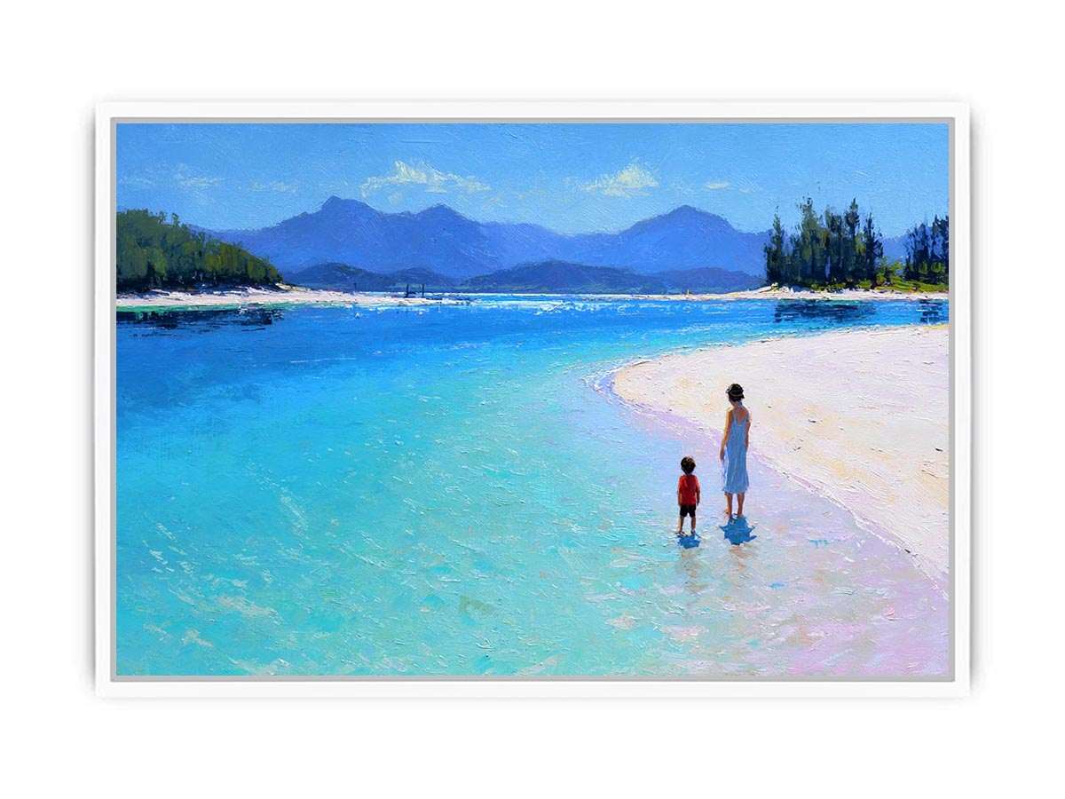hayman beach Canvas Art Painting
