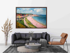 Beach Side Canvas Art Painting