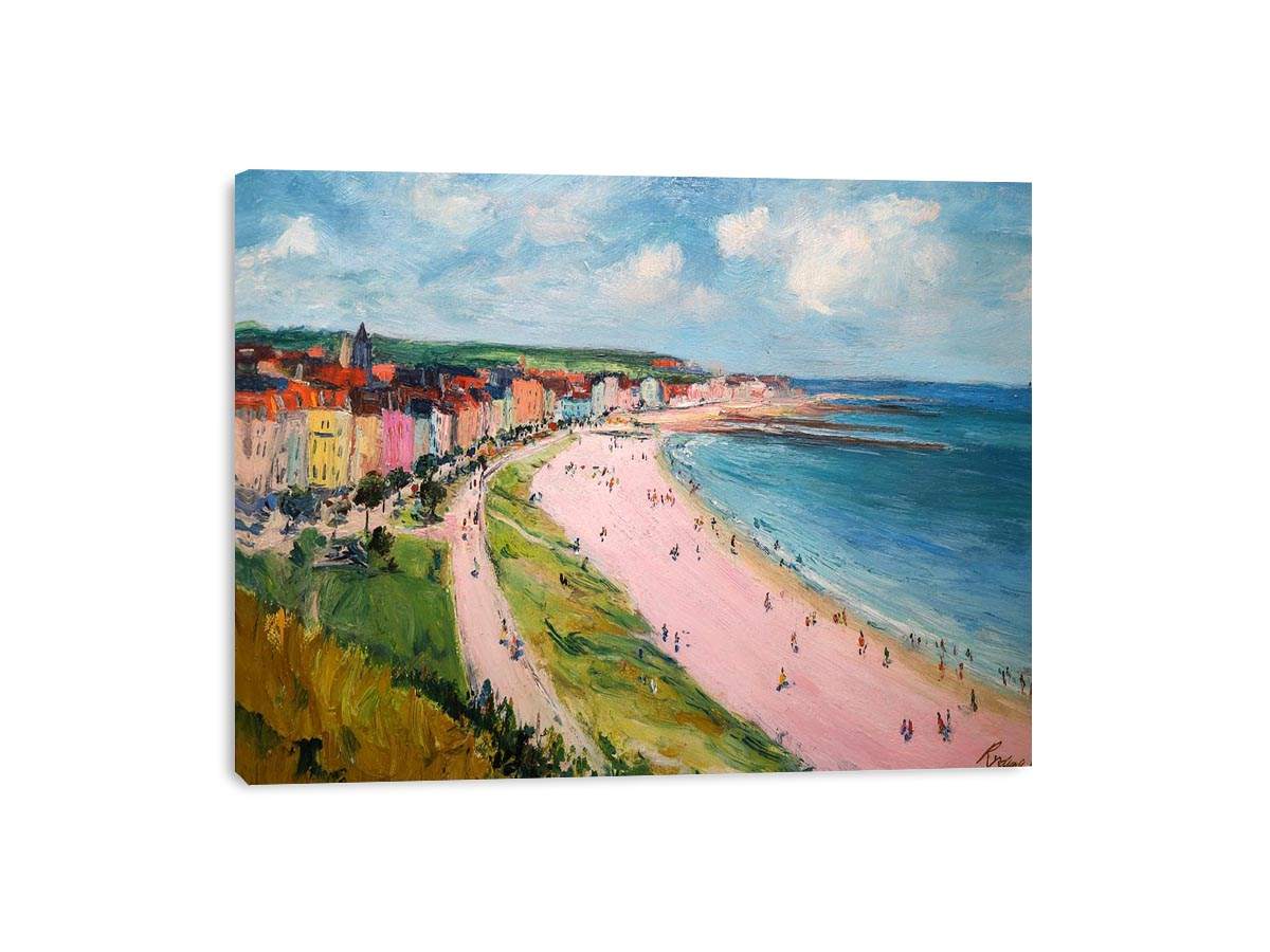 Beach Side Canvas Art Painting