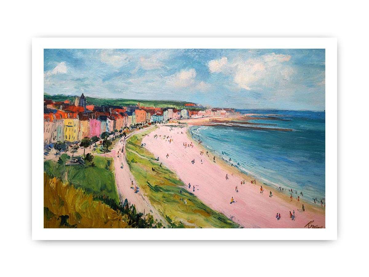 Beach Side Canvas Art Painting  Painting