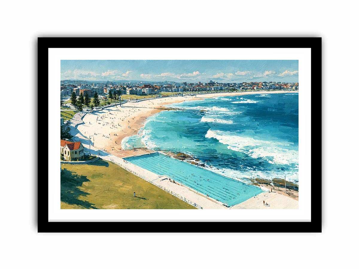 Coogee Beach Canvas Art Painting   canvas print