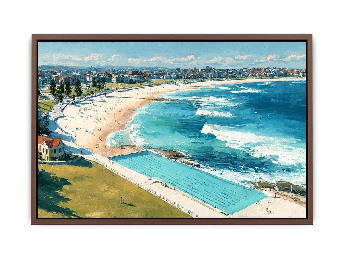 Coogee Beach Canvas Art Painting