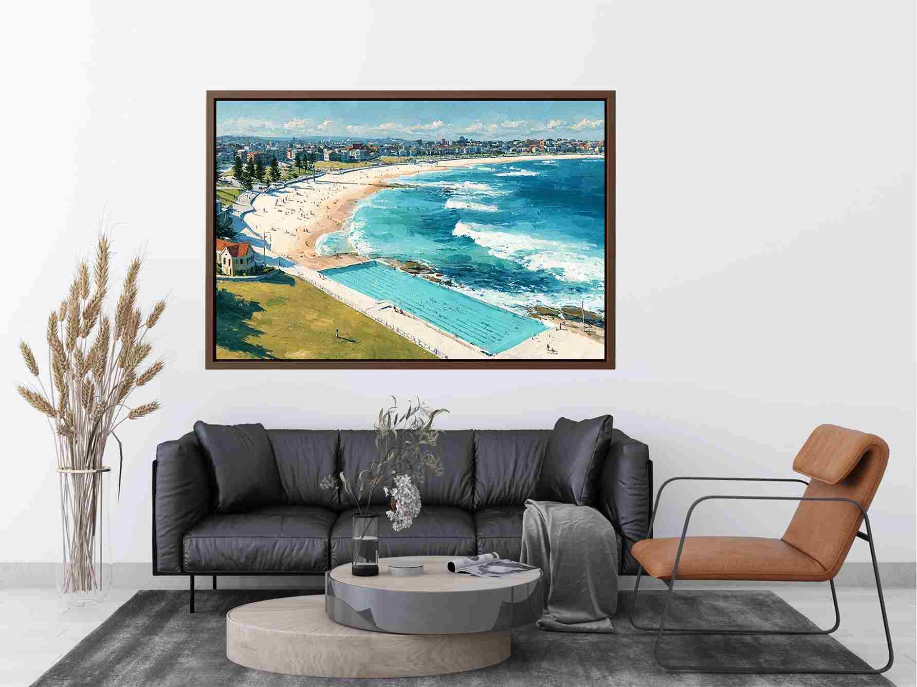 Coogee Beach Canvas Art Painting