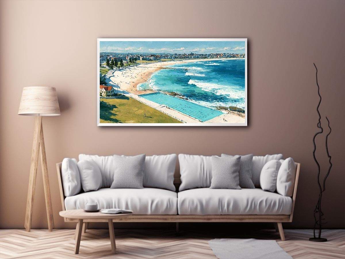 Coogee Beach Canvas Art Painting