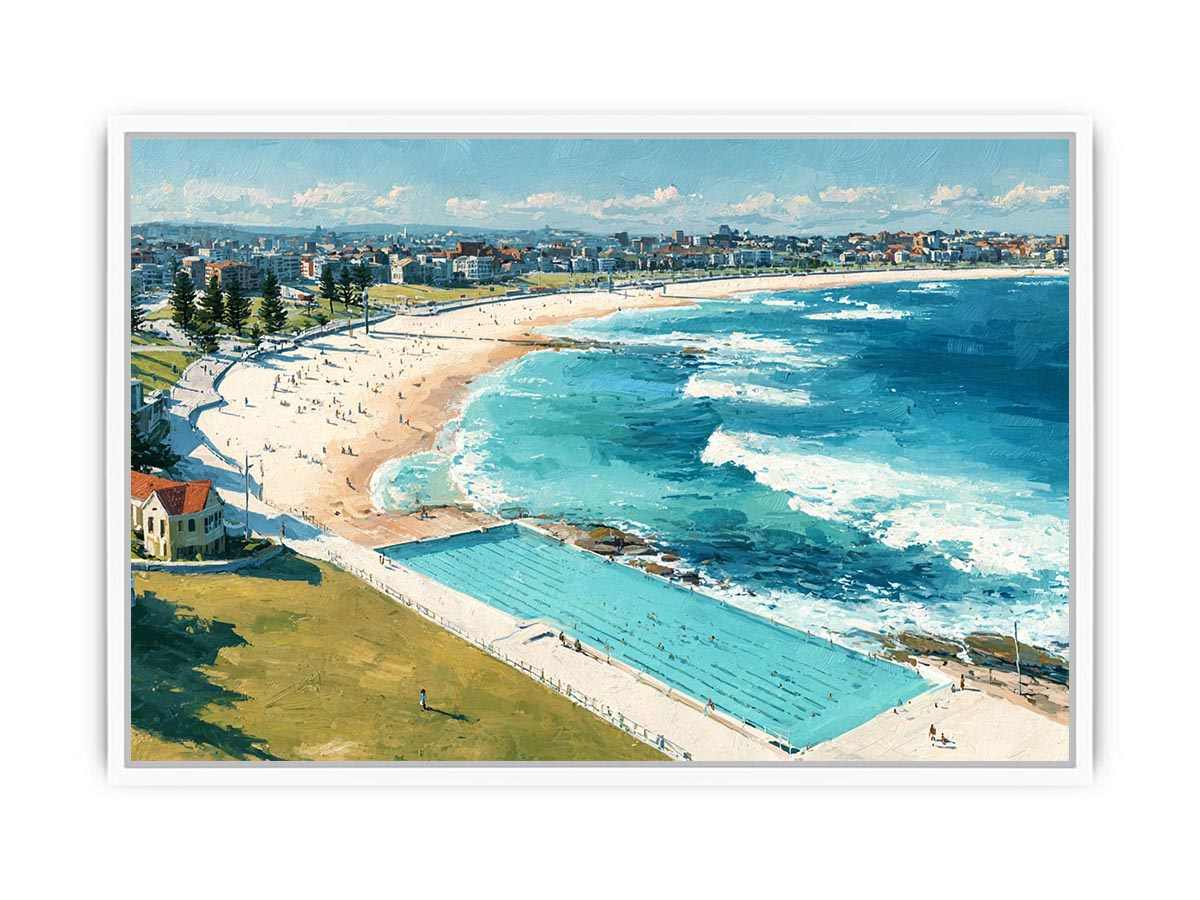 Coogee Beach Canvas Art Painting