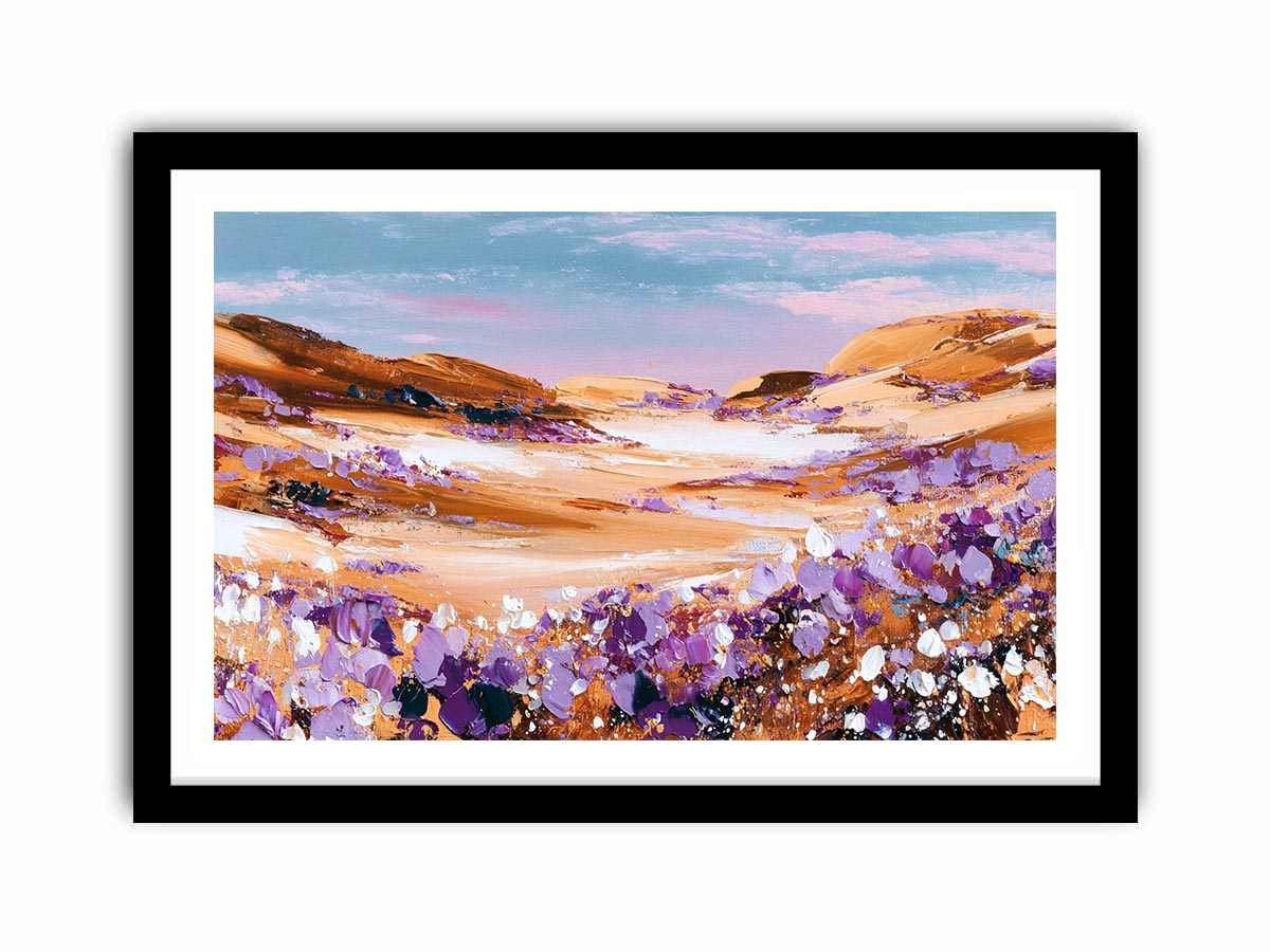 Abstract Desert Flowers Canvas Art Painting   canvas print