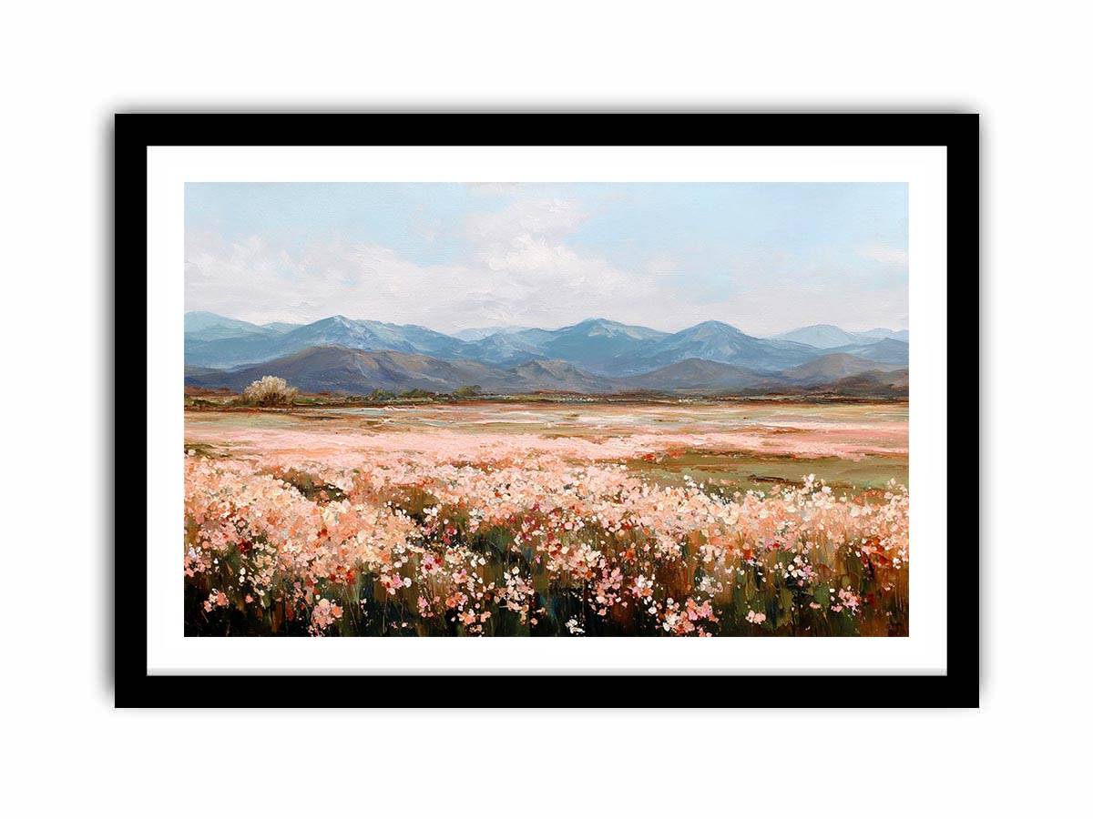 Alpine Bloom Canvas Art Painting   canvas print