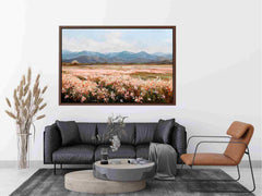 Alpine Bloom Canvas Art Painting