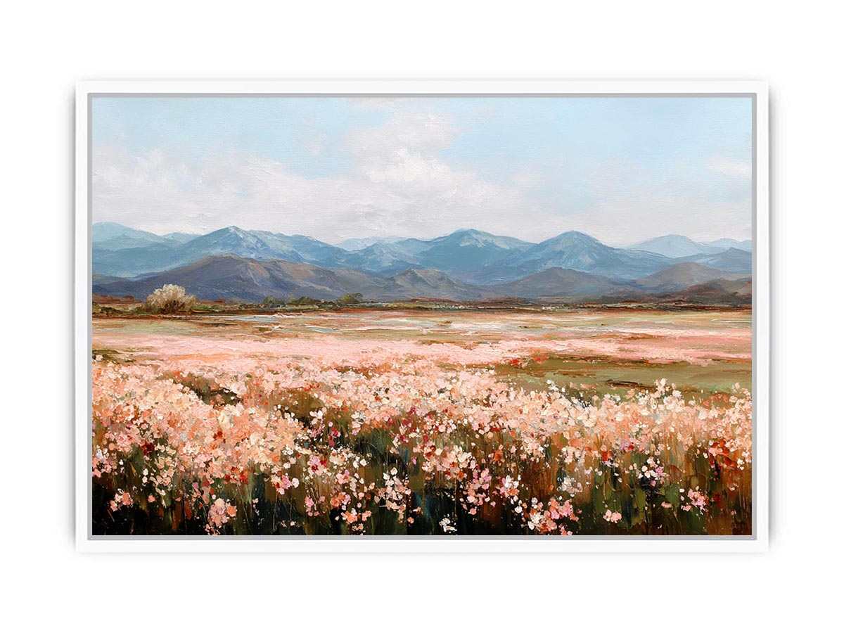 Alpine Bloom Canvas Art Painting
