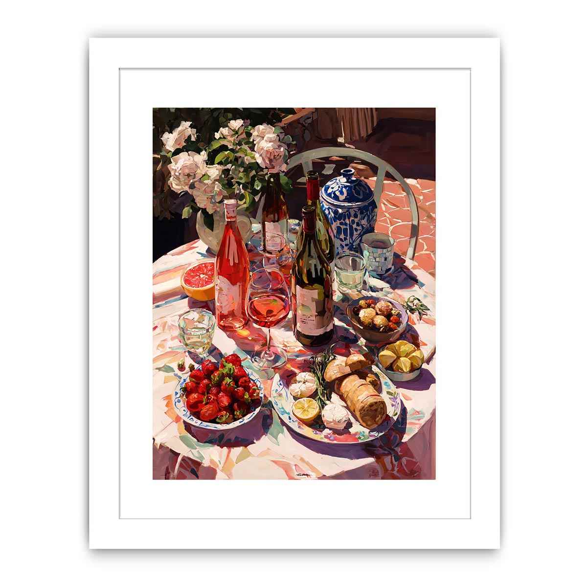 Australian Abundance Canvas Art Painting  Art Print