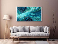 Abstract Sea Movement  Canvas Art Painting