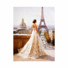 Arc de Triomphe Walk Canvas Art Painting