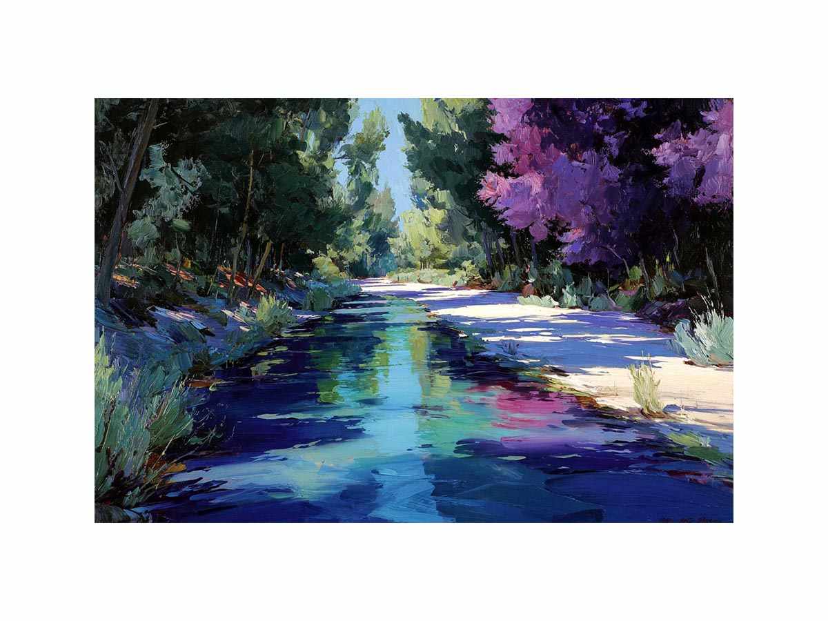 Arid Flow Canvas Art Painting