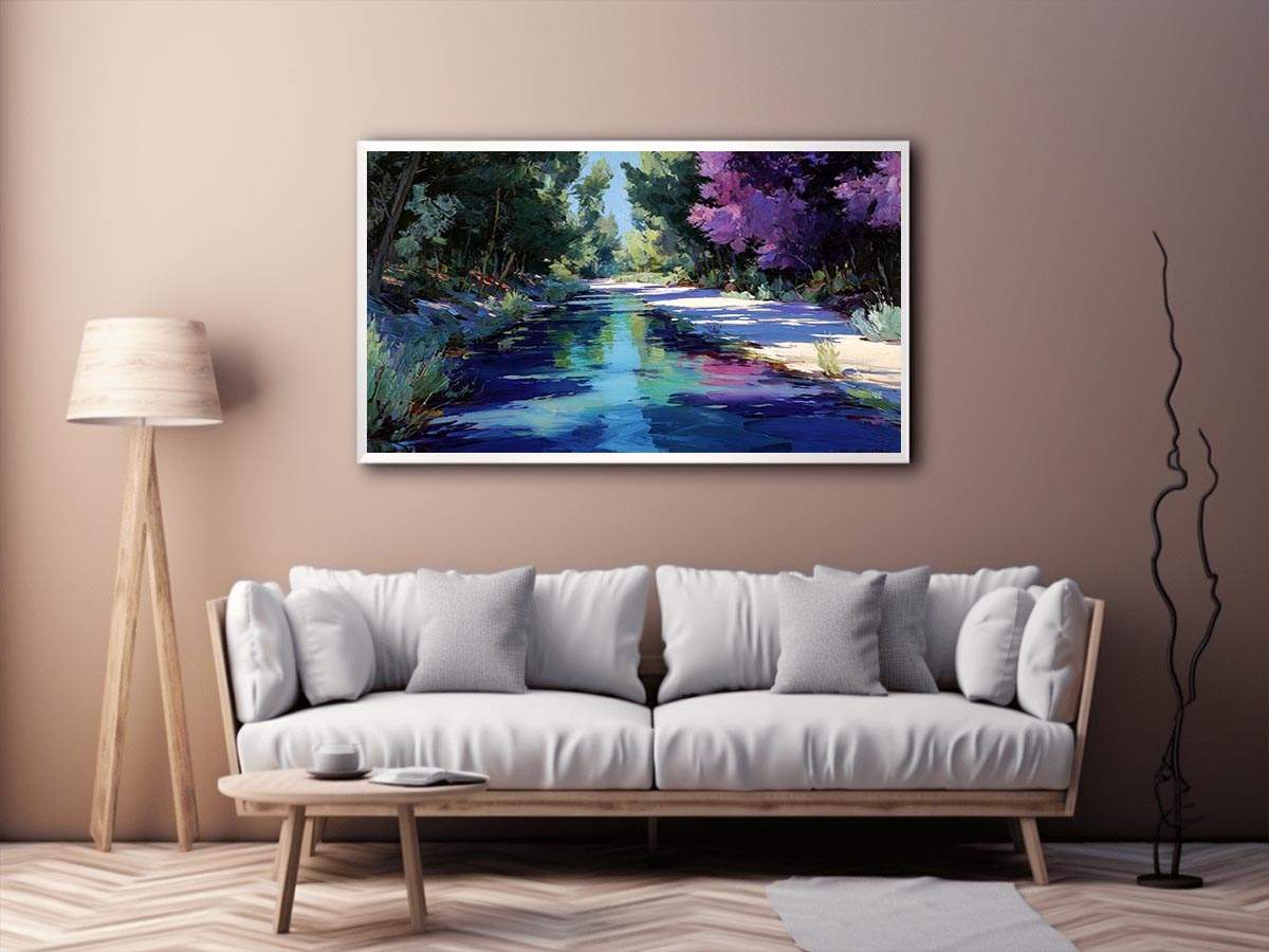 Arid Flow Canvas Art Painting