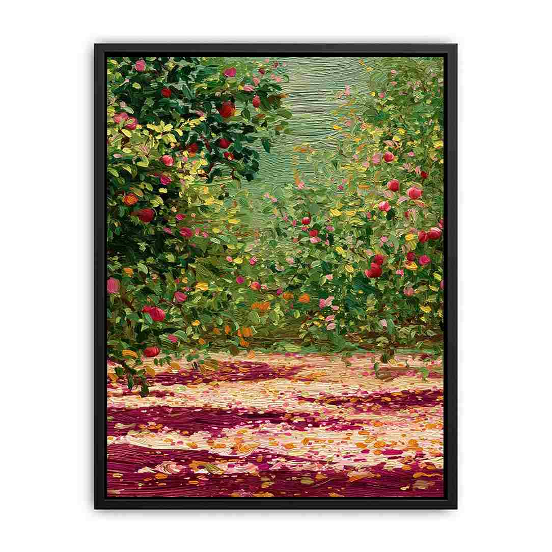 Apple orchard in spring Canvas Art Painting