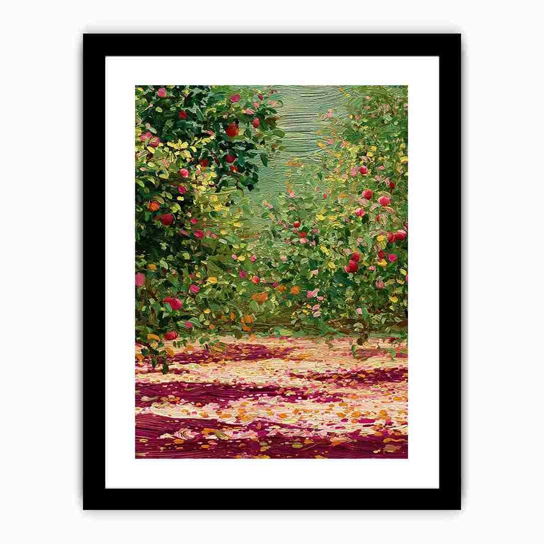 Apple orchard in spring Canvas Art Painting   canvas print